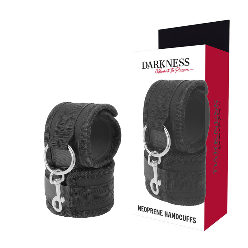 Darkness Handschellen aus Neopren – BDSM, verstellbar