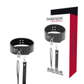 Darkness Bdsm-halsband mit Schwarzem Schloss