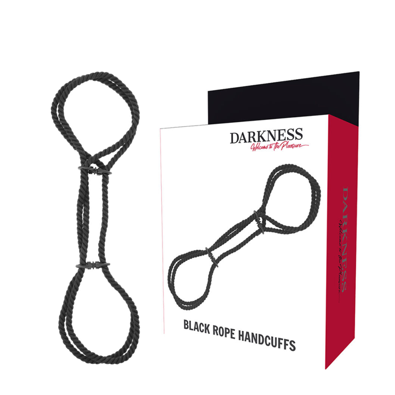 Darkness Handschellen oder Knöchel-handschellen aus 100 % Baumwolle