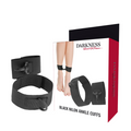 Darkness Knöchelmanschetten aus Schwarzem Nylon