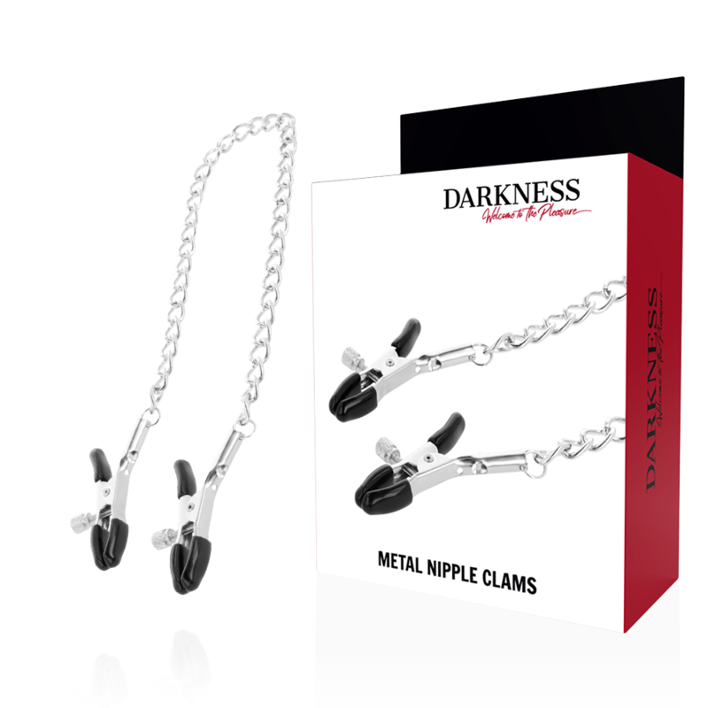 Darkness Sensations Einstellbare Nippelklemmen Aus Metall