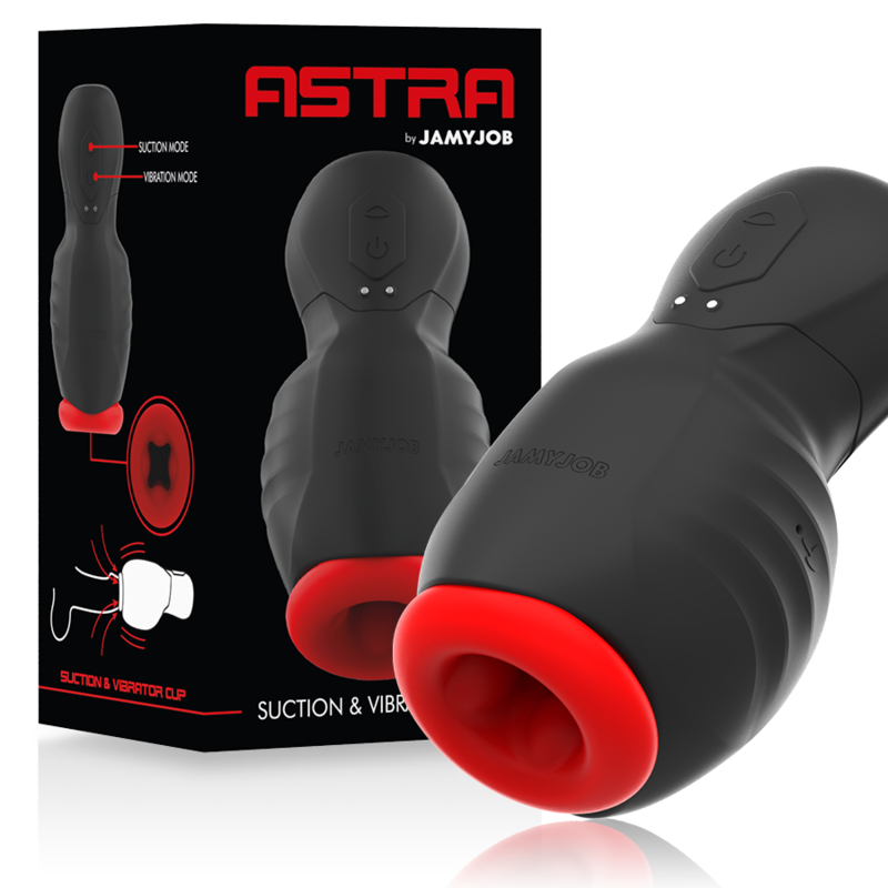 JamyJob Astra Oral Masturbator mit Vibration & Saugkraft