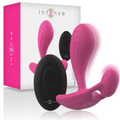 Intense Shelly Vibrierender Analplug Unisex + Fernbedienung – Rosa