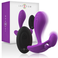 Intense Shelly Vibrierender Analplug Unisex + Fernbedienung – Lila