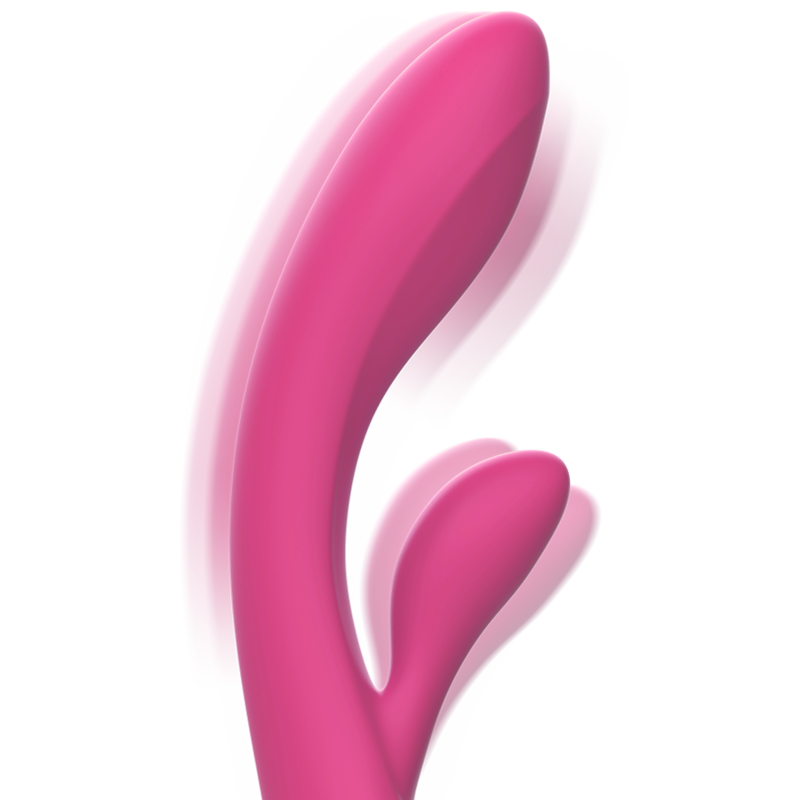 Intense Luigi Rabbit-Vibrator Flüssigsilikon 2 Motoren – Rosa