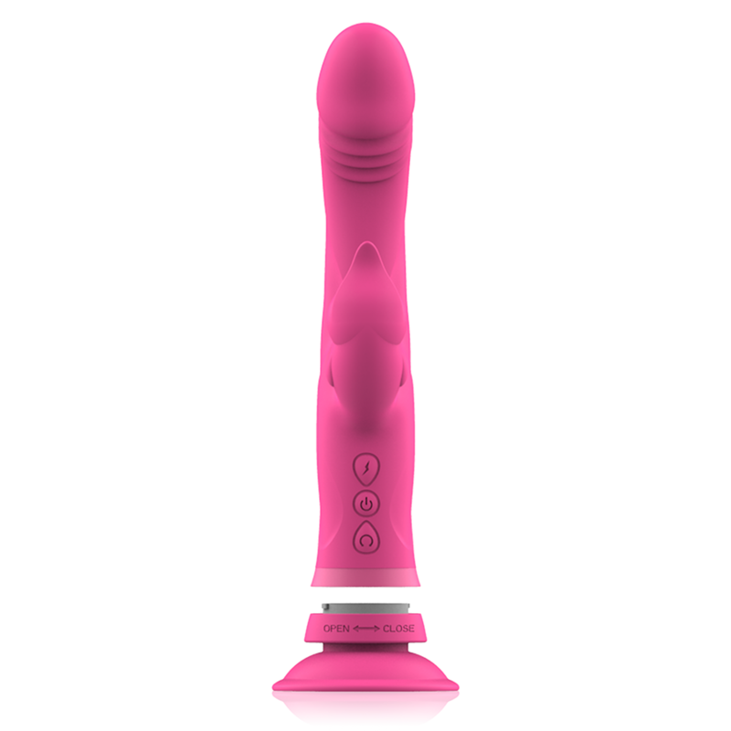 Intense Julio Rabbit-Vibrator Dual-Stimulation – Rosa