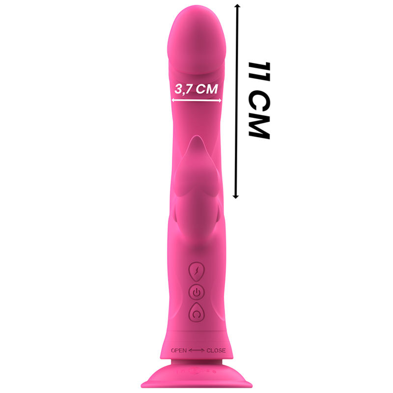 Intense Julio Rabbit-Vibrator Dual-Stimulation – Rosa