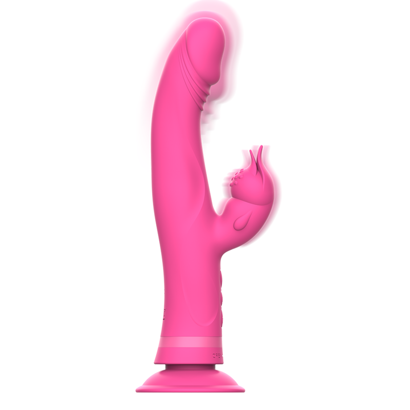 Intense Julio Rabbit-Vibrator Dual-Stimulation – Rosa