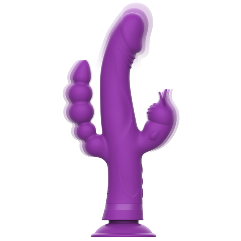 Intense Casanova Rabbit-Vibrator 3 Motoren 30 Modi – Lila