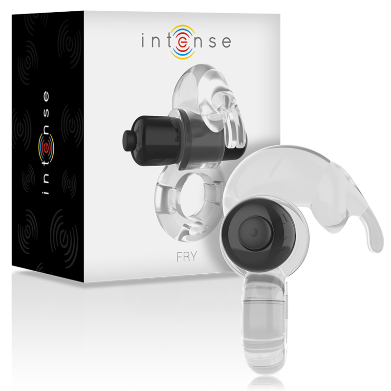 Intense Transparenter Rabbit-Vibrationsring für Paare