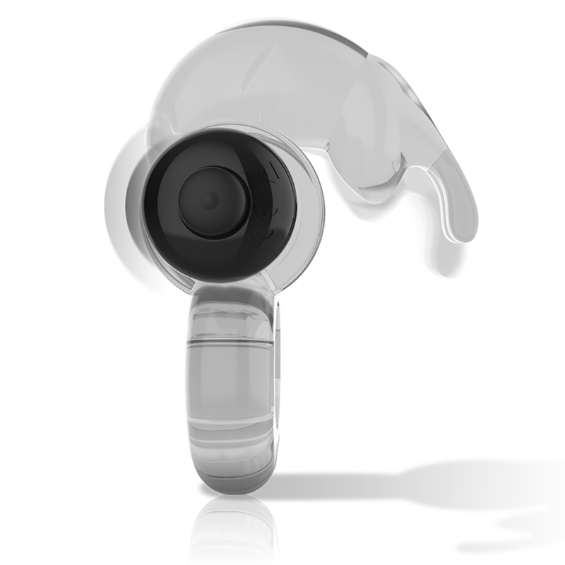 Intense Transparenter Rabbit-Vibrationsring für Paare