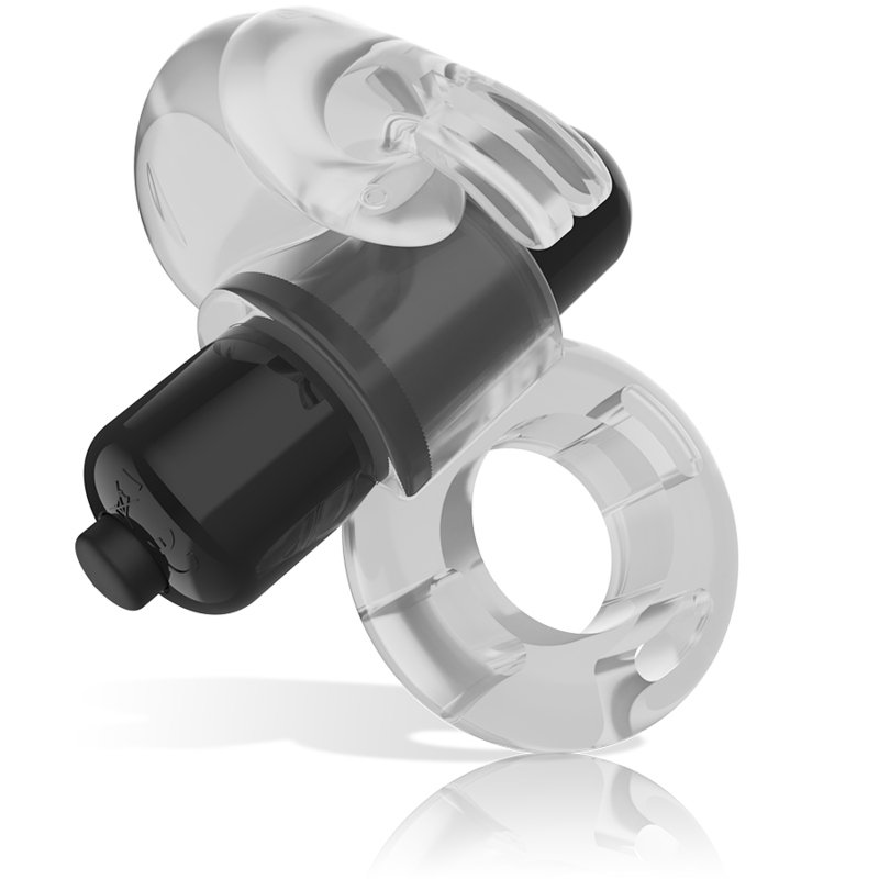 Intense Transparenter Rabbit-Vibrationsring für Paare