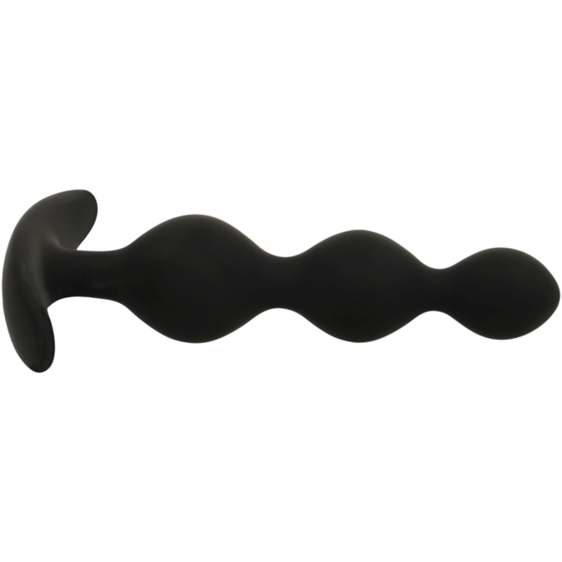 Black&Silver Rupert Analkugelkette Silikon 10 cm