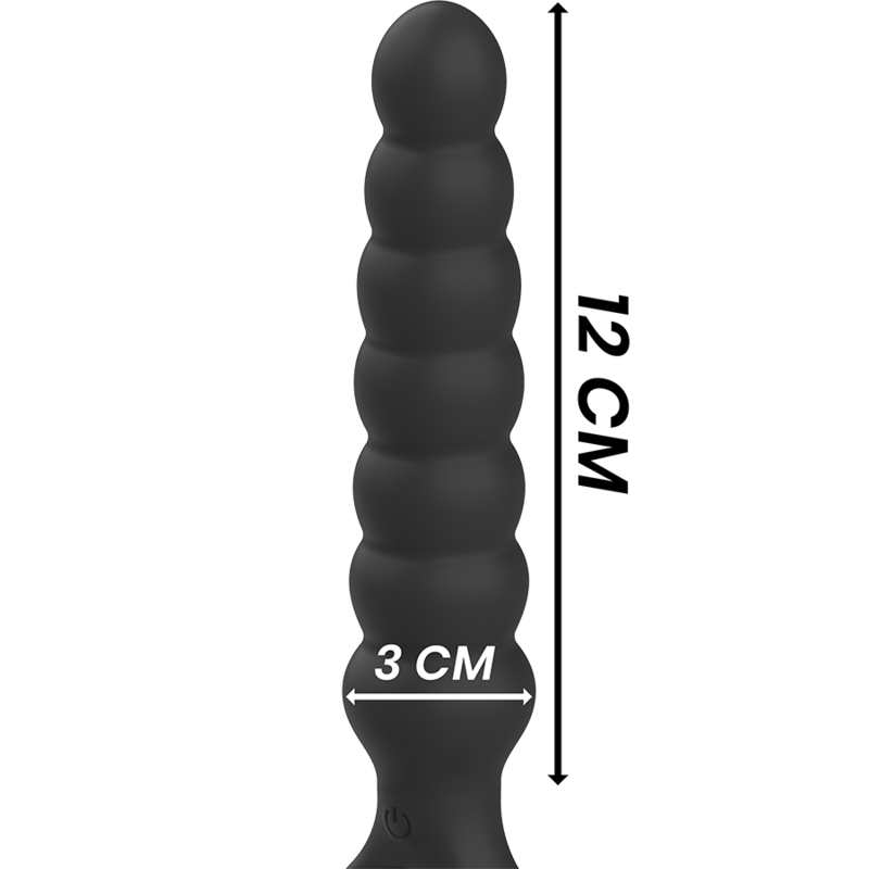 Black&Silver Bob Leistungsstarker Silikon-Anal-Dilator