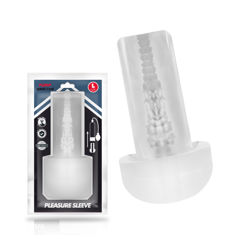 Pump Addicted Pleasure Sleeve Mastaubador Grösse L