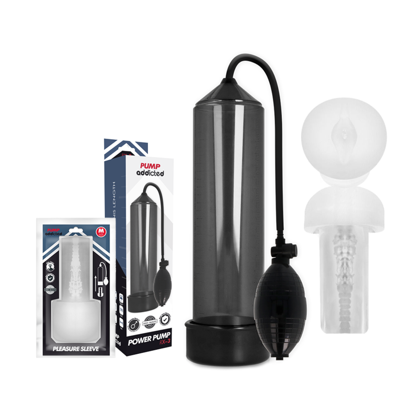 Pump Addicted Rx3 schwarz Mit Pleasure Sleeve