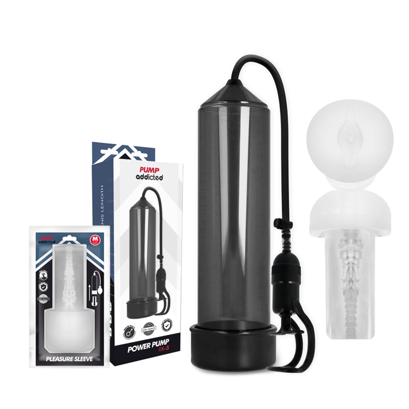 Pump Addicted Pump-süchtig - Rx5 Schwarz Mit Masturbator