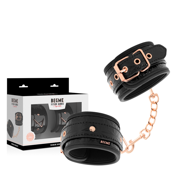 Begme Black Edition Premium Handschellen