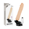 Basecock Realistischer Natürlicher Fernbedienungsvibrator 20 cm...