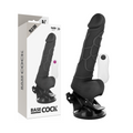 Basecock Realistischer Vibrator Mit Fernbedienung Schwarz Mit...