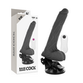Basecock Realistischer Vibrator Mit Fernbedienung Schwarz 19 cm...