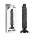 Basecock – Realistischer Vibrator 2-1 Schwarz 20 Cm -O- 4 Cm