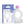 Casual Love Ring Doppelter Genuss Transparenter Ring