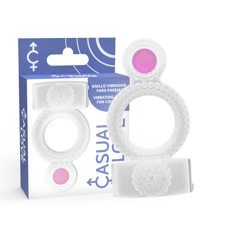 Casual Love Ring Doppelter Genuss Transparenter Ring