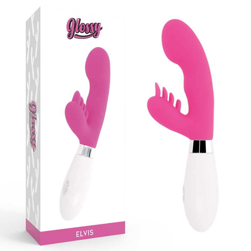 Glossy Kaninchen Elvis Rosa