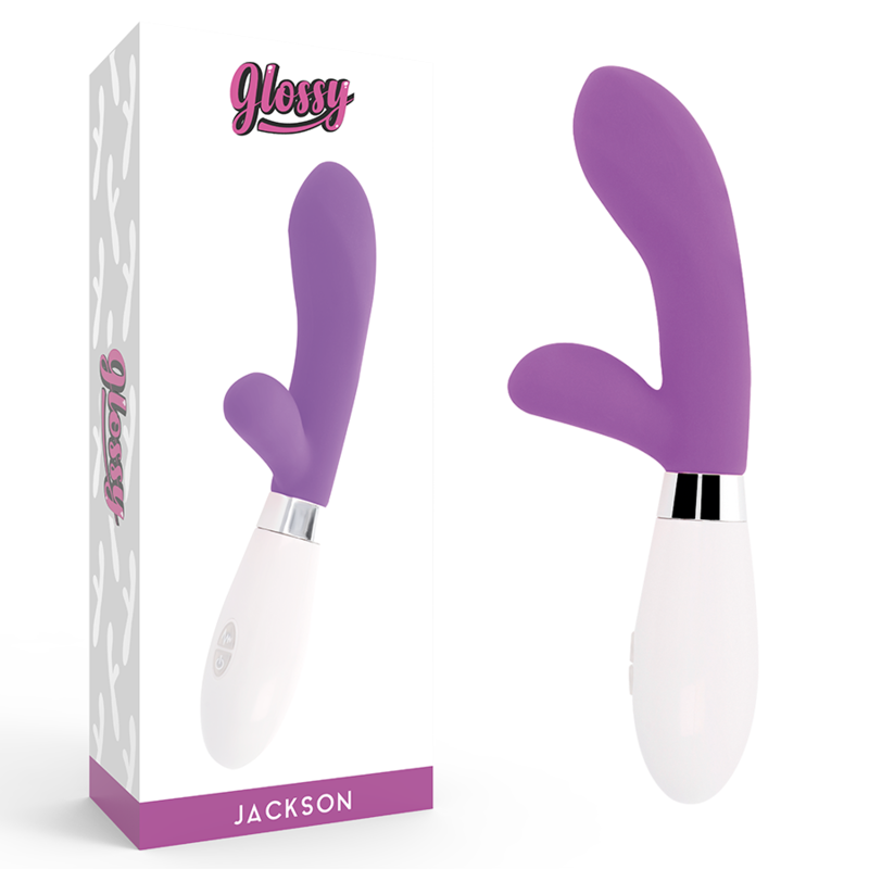 Glossy Jackson Kaninchen Lila