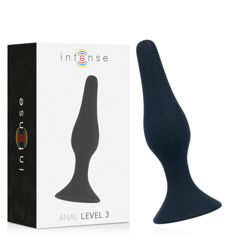 Intense Anal Stufe 3 12,5 cm Schwarz