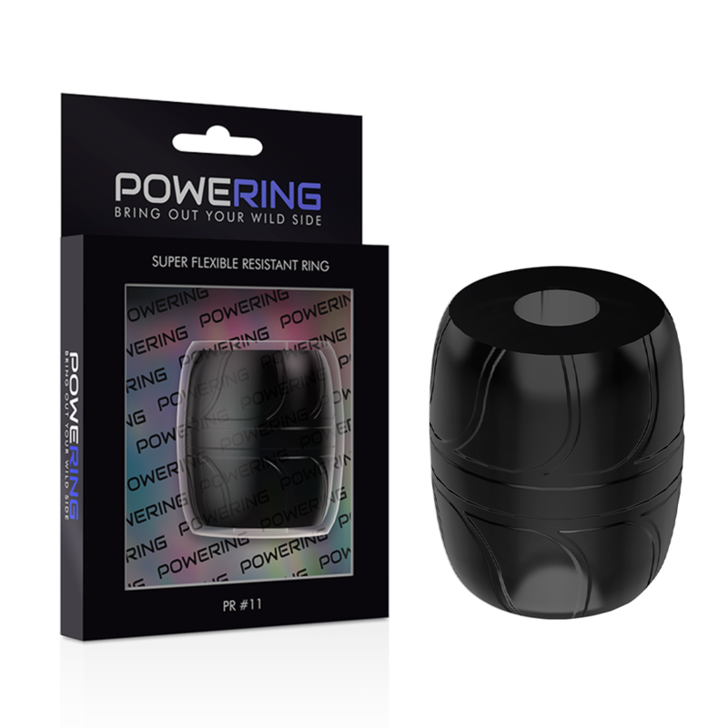 Powering PR11 Penisring – TPE, Ø 5 cm, schwarz