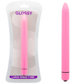 Glossy Schlanker Vibrator Deep roségold