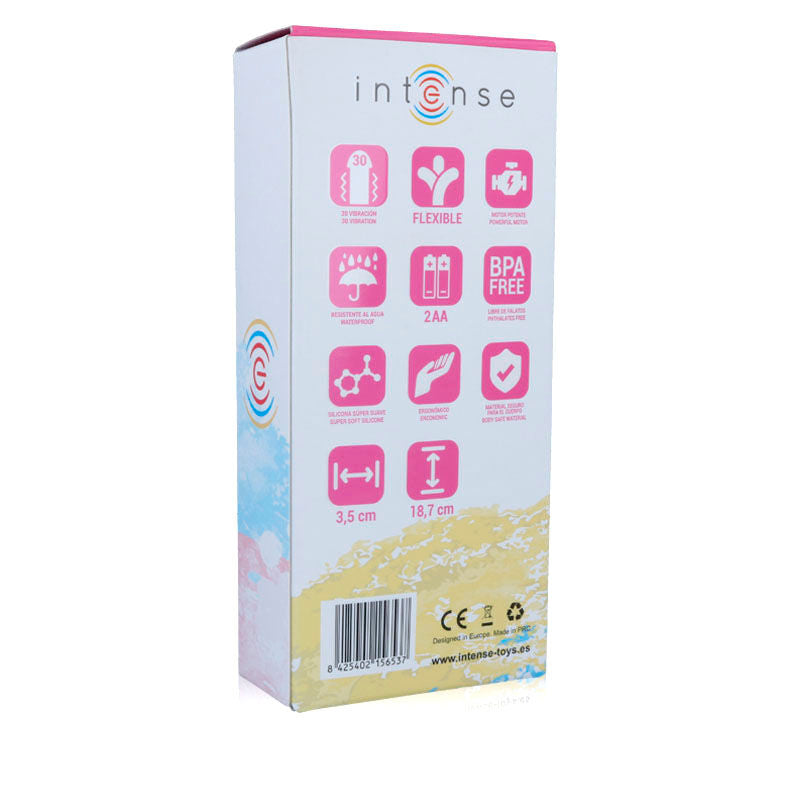 Intense High Tech Leo Vibrator Rosa Silikon Luxe