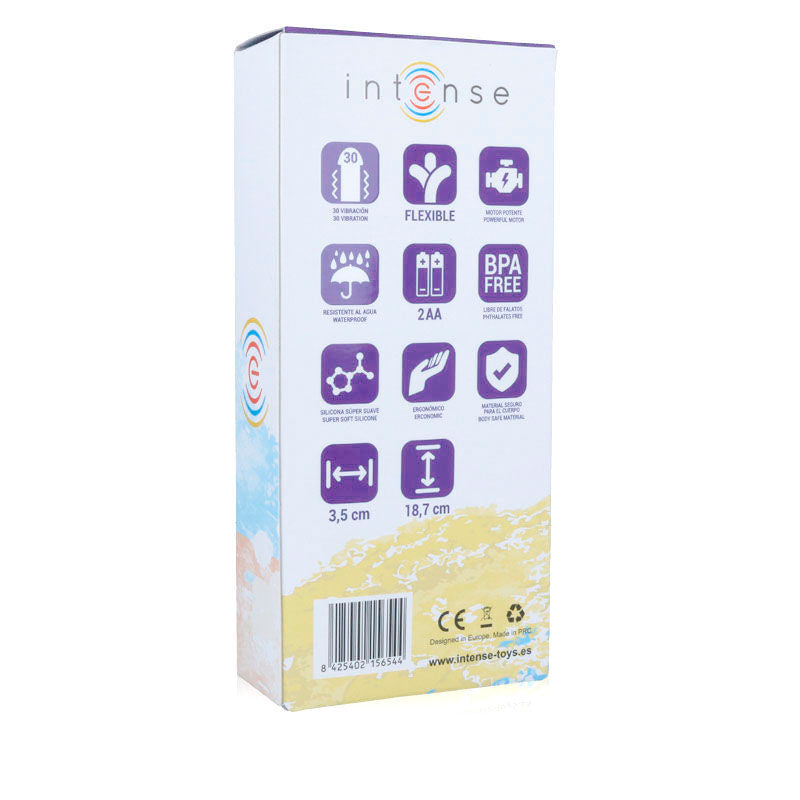 Intense High Tech Leo Vibrator Lila Silikon Luxe