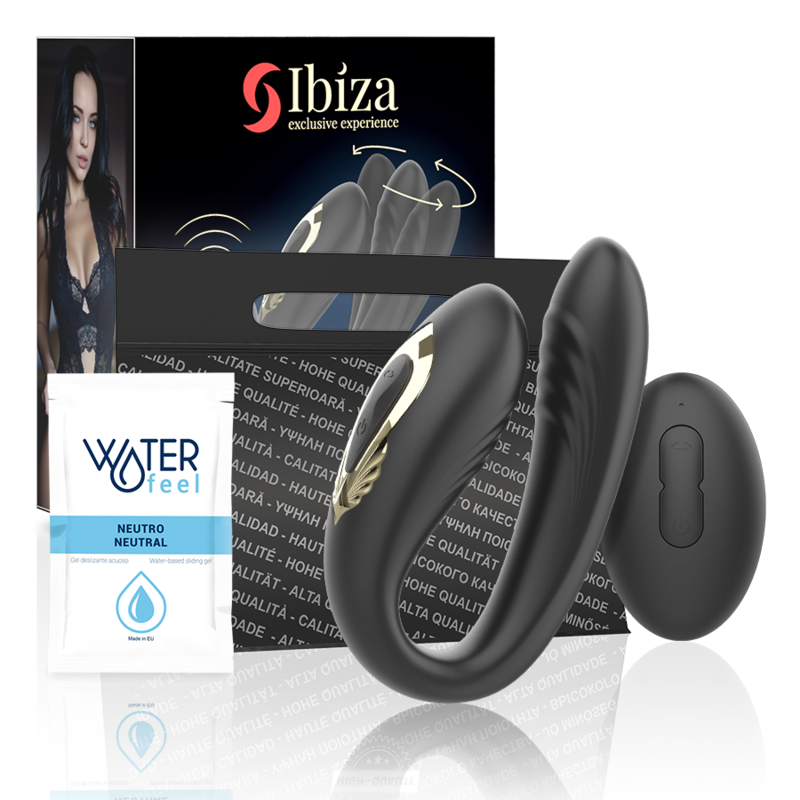Ibiza Wave Rotierender Doppelvibrator mit IbizaMotion