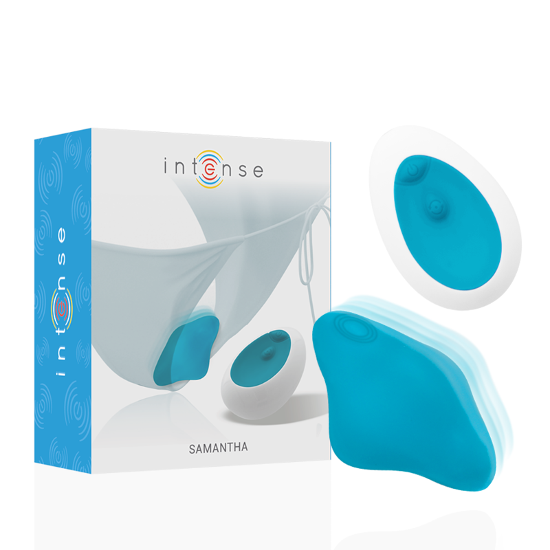Intense Samantha Pantie Fernbedienung Blau