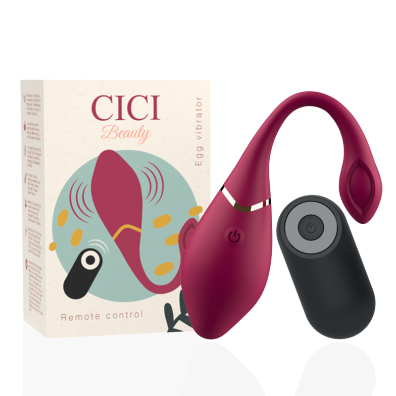 Cici Beauty Premium Silikon Vibrations-Ei mit Fernbedienung