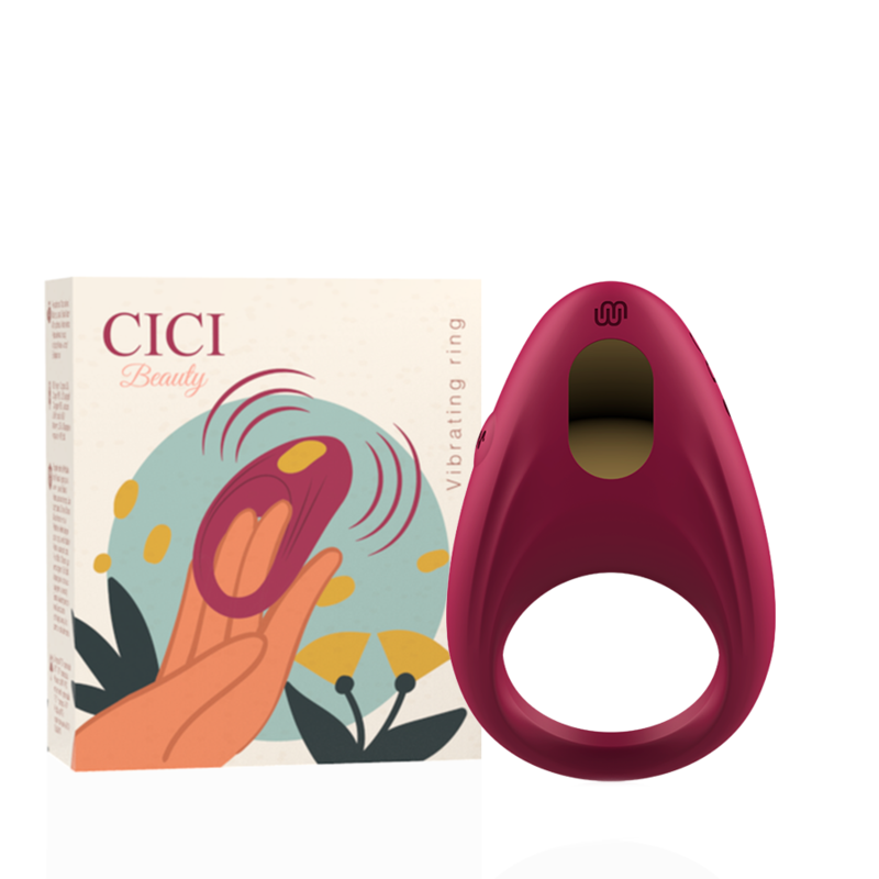 Cici Beauty Premium Vibrierender Silikon-Penisring