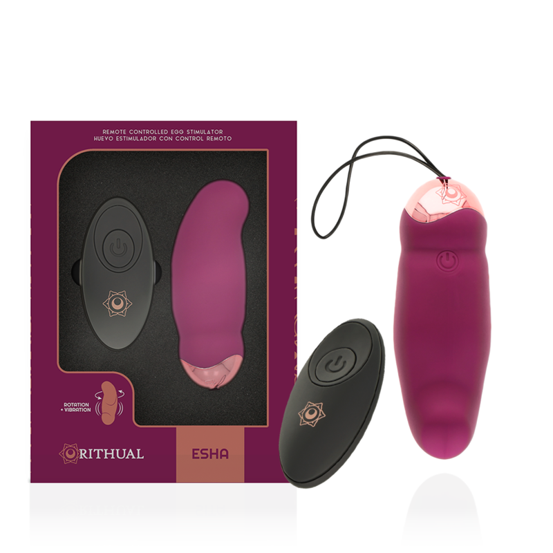 Rithual Esha Vibrations-Ei mit Fernbedienung – Rotation + Vibration