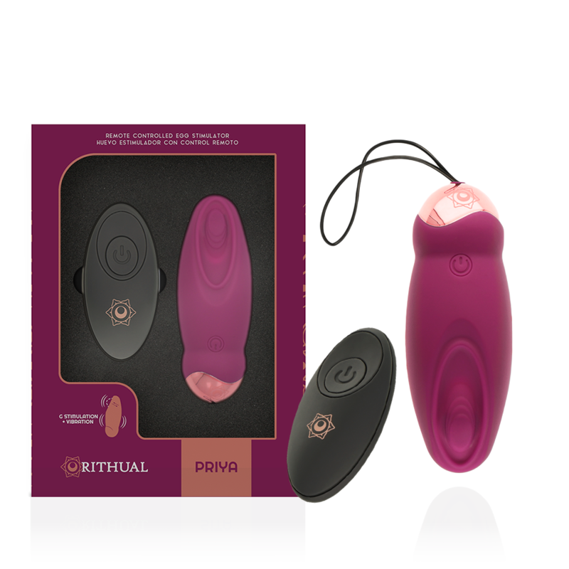 Rithual Priya Vibrations-Ei mit Fernbedienung – G-Punkt