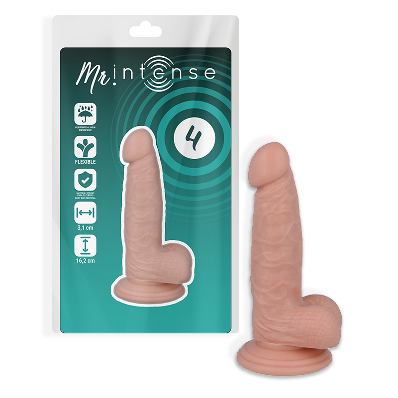 Mr. Intense Dildos Mr Intense - 4 Realistic Penis 16.2 cm -O- 3.1 cm