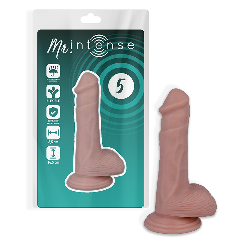 Mr. Intense Dildos Mr Intense - 5 Realistic Penis 16.5 cm -O- 3.5 cm