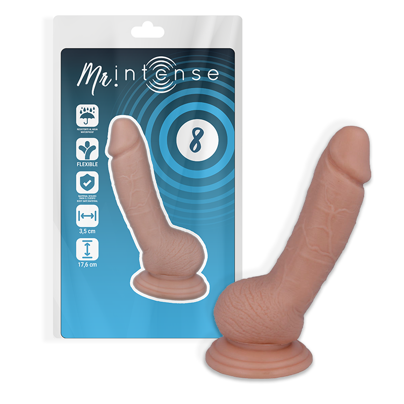 Mr. Intense Dildos Mr Intense - 8 Realistic Penis 17.6 cm -O- 3.5 cm