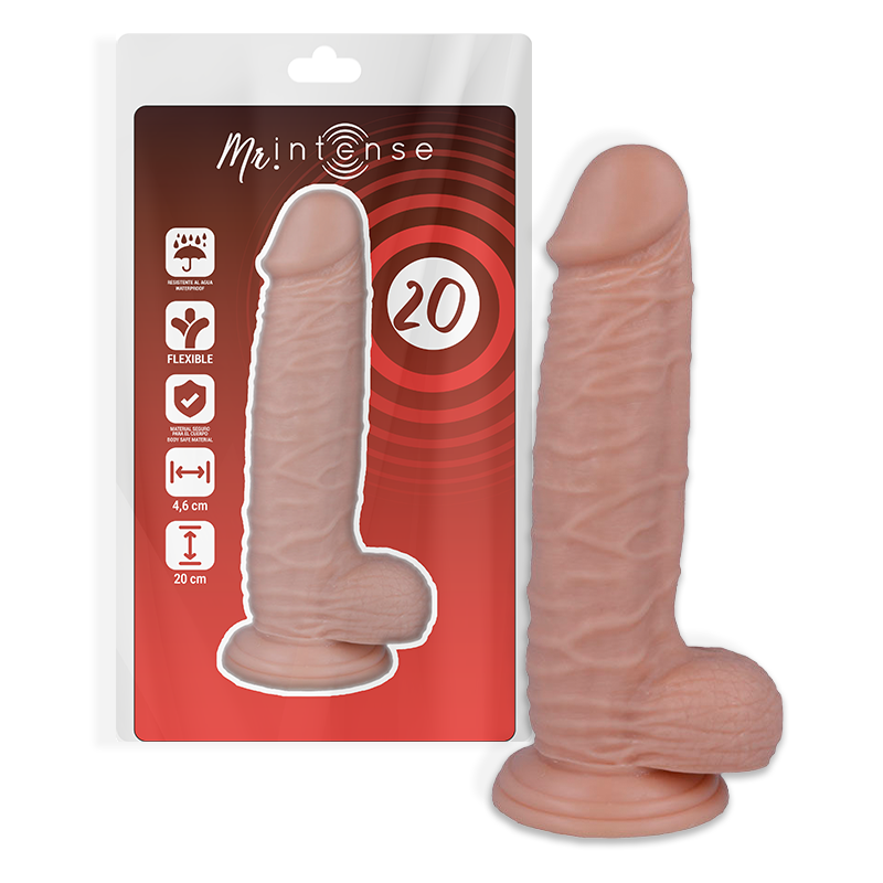Mr. Intense Dildos Mr Intense - 20 Realistic Penis 20 cm -O- 4.6 cm