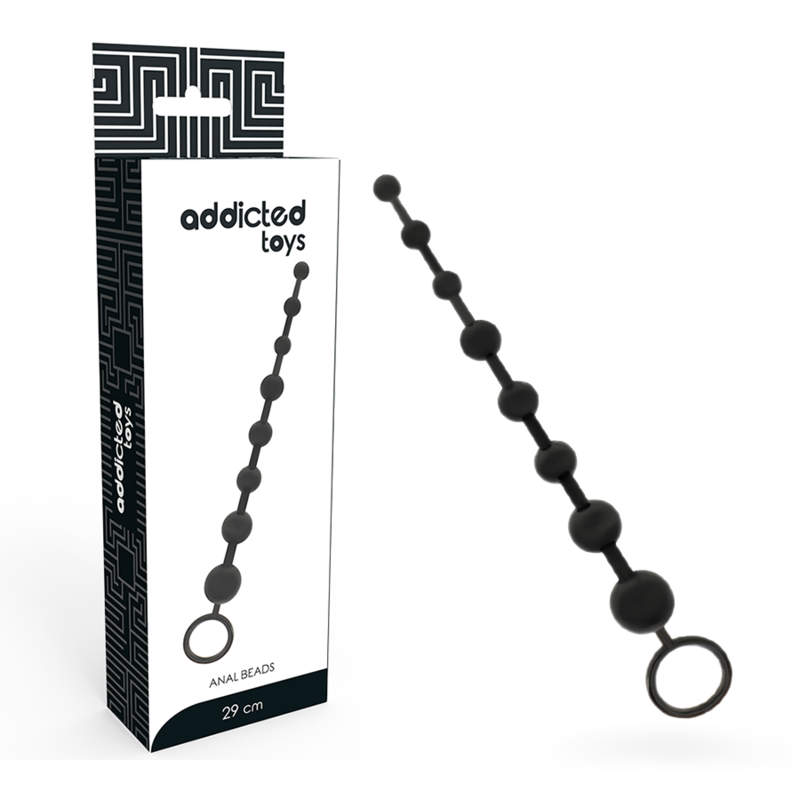Addicted Toys Analperlen 29 CM Schwarz