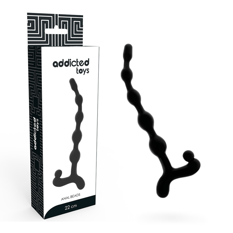 Addicted Toys Analkugeln 22 CM Schwarz