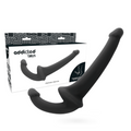 Addicted Toys Dildo Mit Strapless Ohne Subjection Schwarz