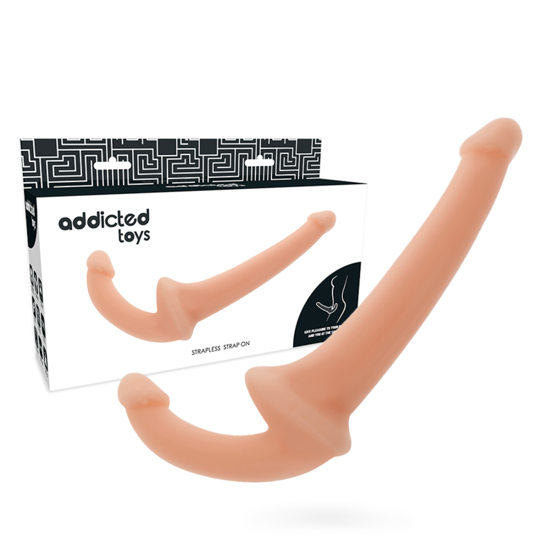 Addicted Toys Strapless Dildo – G-Spot & Penetration, 26 cm