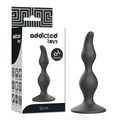 Addicted Toys Anal-Plug – schwarz, 12 cm, Silikon